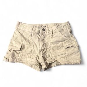 Art Class Beige Cargo Shorts for Women